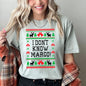 I Don't Know Margo, Ugly Christmas tshirt, Vacation, Griswold, Comfort Colors, Tshirt