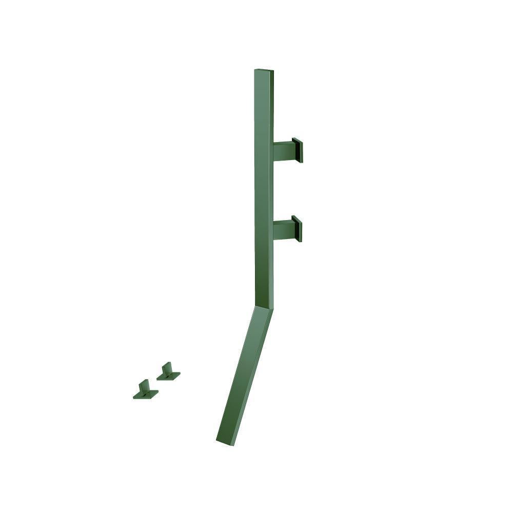 Flusso IF.2000 Wall Mount Faucet With Deck Handles