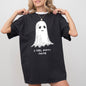 I Feel Empty Inside, Ghost, Aesthetic, Funny, Meme, Halloween, Witch, Spooky, Costume, Skeleton, Mental Health Tshirt Comfort Colors T-Shirt