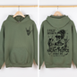 I Fully Intend To Haunt People When I Die, I Have A List, Skeleton, Funny, Sassy, Halloween, Graphic Hoodie, Hooded Sweatshirt