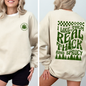 I Like Them Real Thick and Sprucy, Front and Back, Funny, Christmas, Movie, Retro Sweatshirt