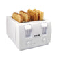 Better Chef 4 Slice Dual-Control Toaster in White | Toasters | Kitchen + Metal