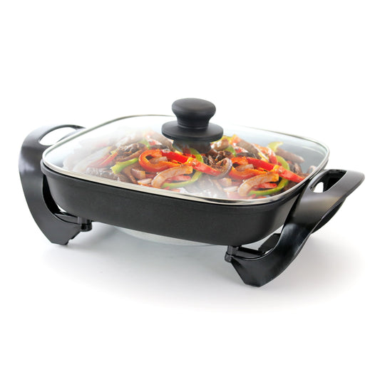 Better Chef 11.5" Non-Stick Electric Skillet | Kitchen + Metal