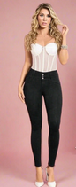 Paris Negro 100% Authentic Colombian Push Up Jeans