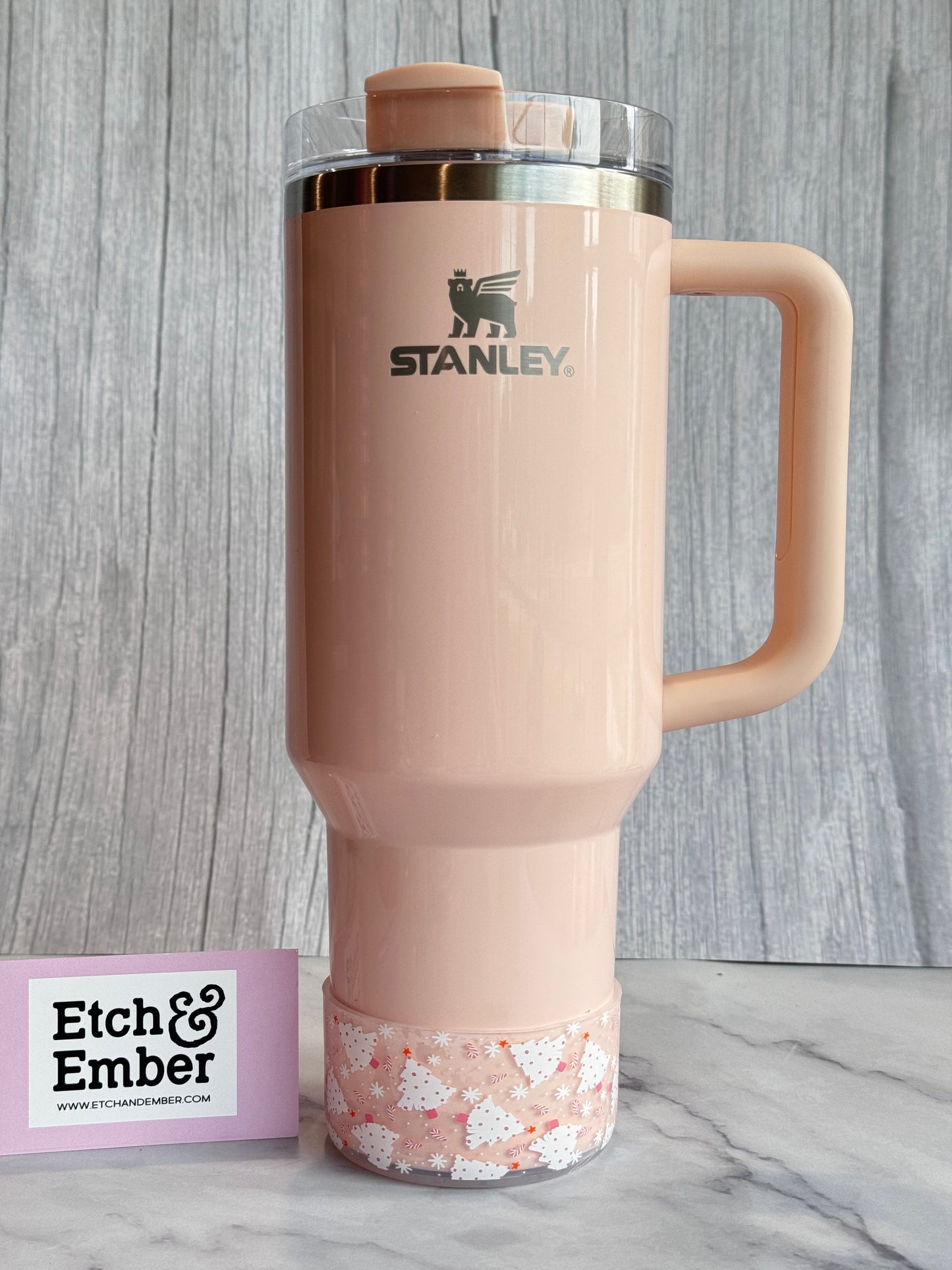 Candy Cane Christmas Tumbler Boot -fits 20-40oz New!