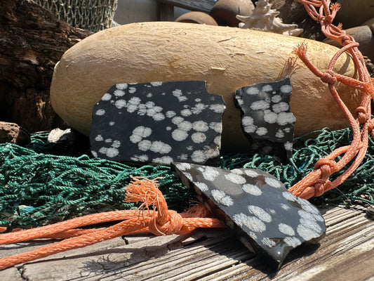 Snowflake Obsidian Slab