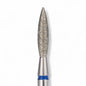 Elite Embrace Professional 2.3*10 mm Flame Nail Drill Bit Blue