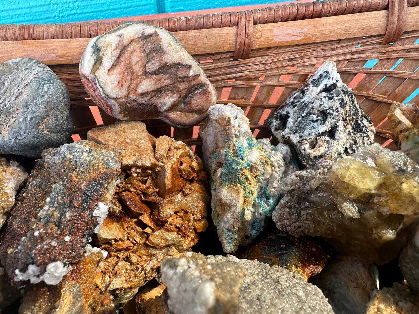 Random Selection of a Rock Or Mineral