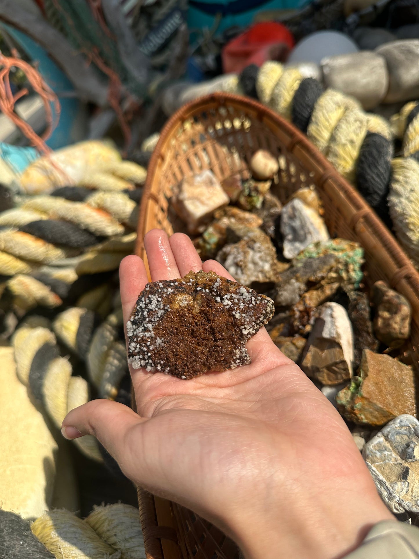 Random Selection of a Rock Or Mineral