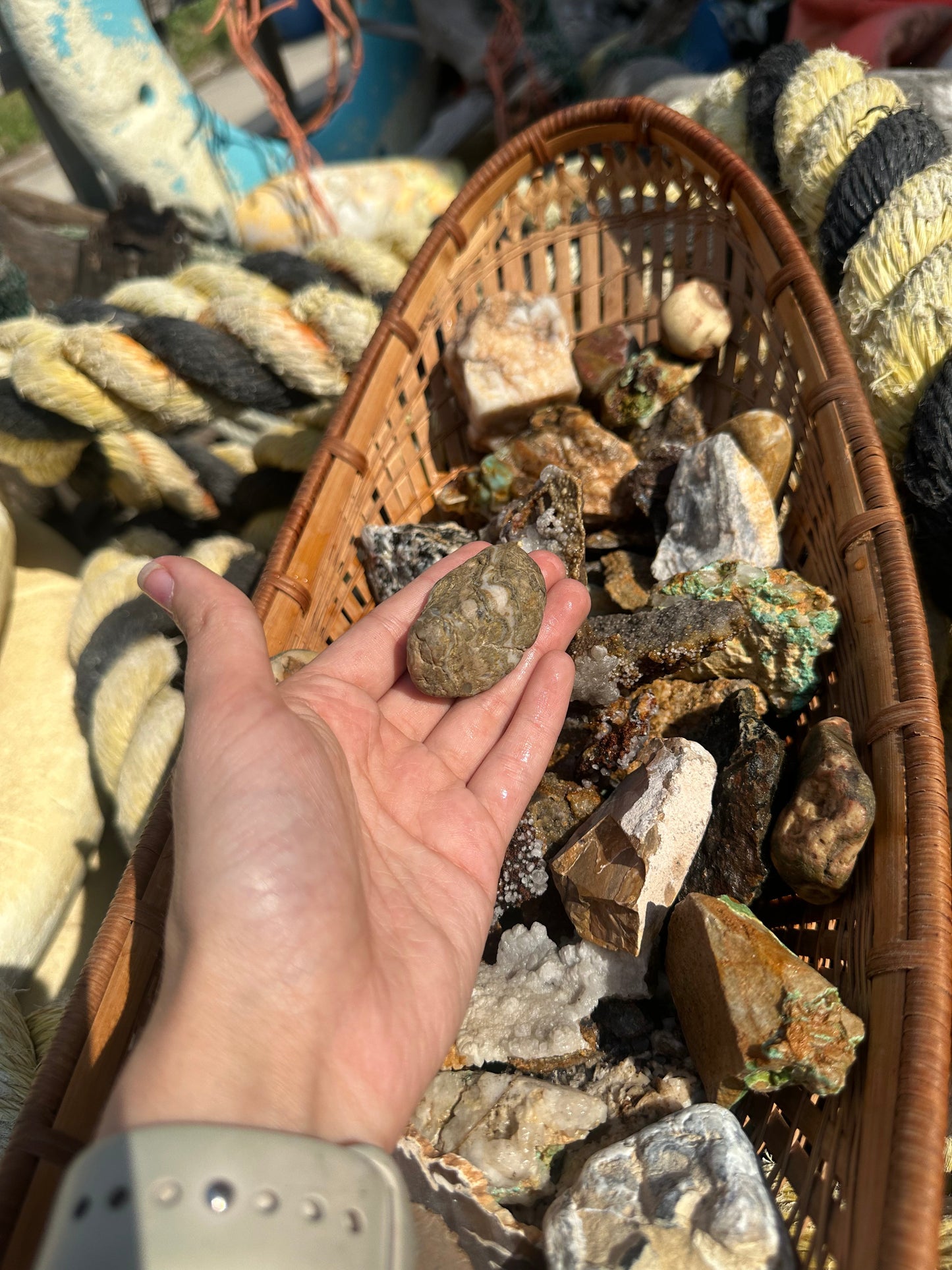 Random Selection of a Rock Or Mineral