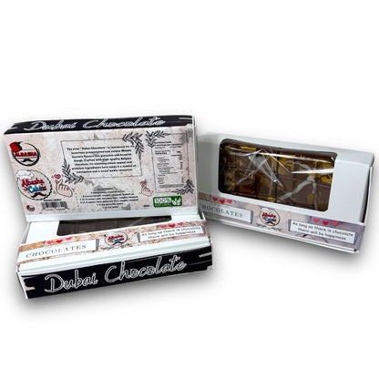 Dubai Chocolate - Exquisite Kunafeh Pistachio Chocolate - Rich Creamy Indulgence with Exotic Flavor