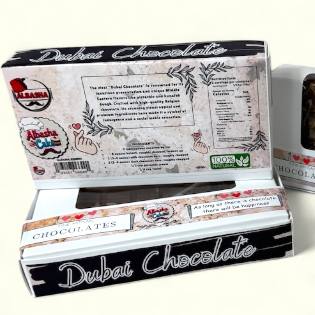 Dubai Chocolate - Exquisite Kunafeh Pistachio Chocolate - Rich Creamy Indulgence with Exotic Flavor
