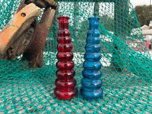 Vintage Bubble Glass Vase