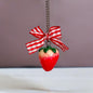 Coquette Strawberry Charm - Tumbler Handle Charm