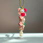 CASCADING FLORAL - Tumbler Handle Charm