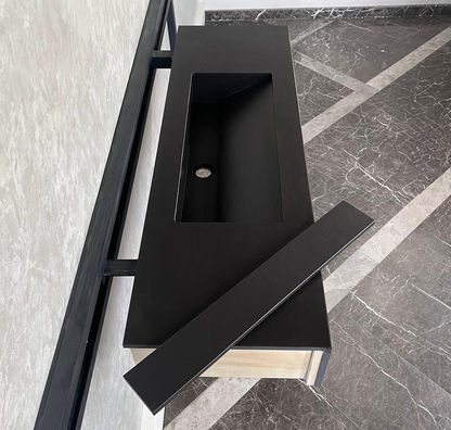 HANDCRAFTED DEKTON SIRIUS ENGINEERED PORCELAIN SINK (ES-042)
