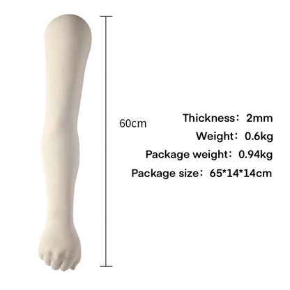 Full Arm Tattoo Practice Skin - Ideal for Temporary Face Painting and Tattoo Practicing