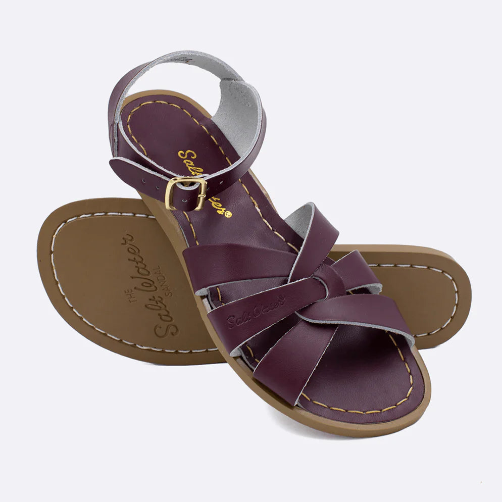 Original Salt-Water® Sandal- Claret Women's
