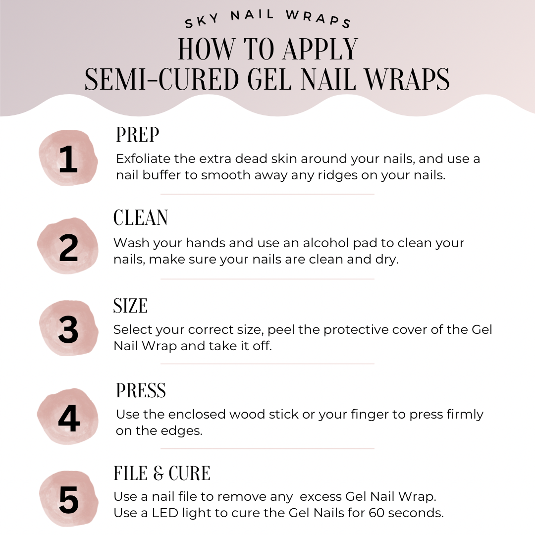 Marley Premier Gel Nail Wrap