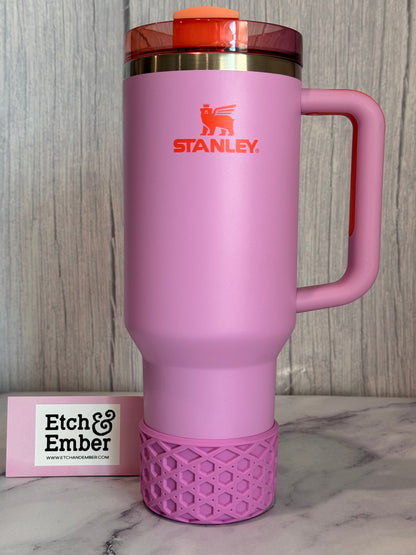 Rose Bouquet Logo WAFFLE Tumbler Boot -fits 20-40oz New!