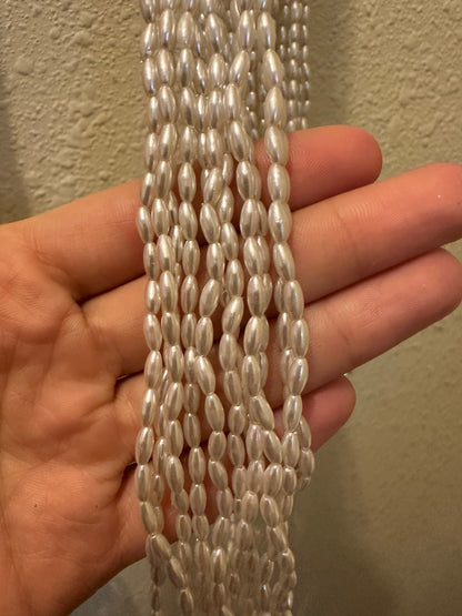 Vintage String of 5-6mm Pearls – 58 Inches for Crafting, Jewelry Making, or Garland