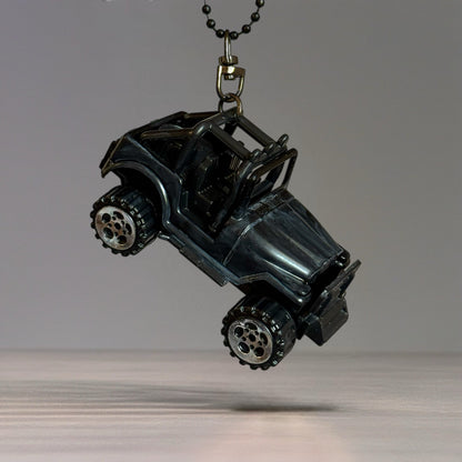 Country Backroads Jeep Charm - Tumbler Handle Charm