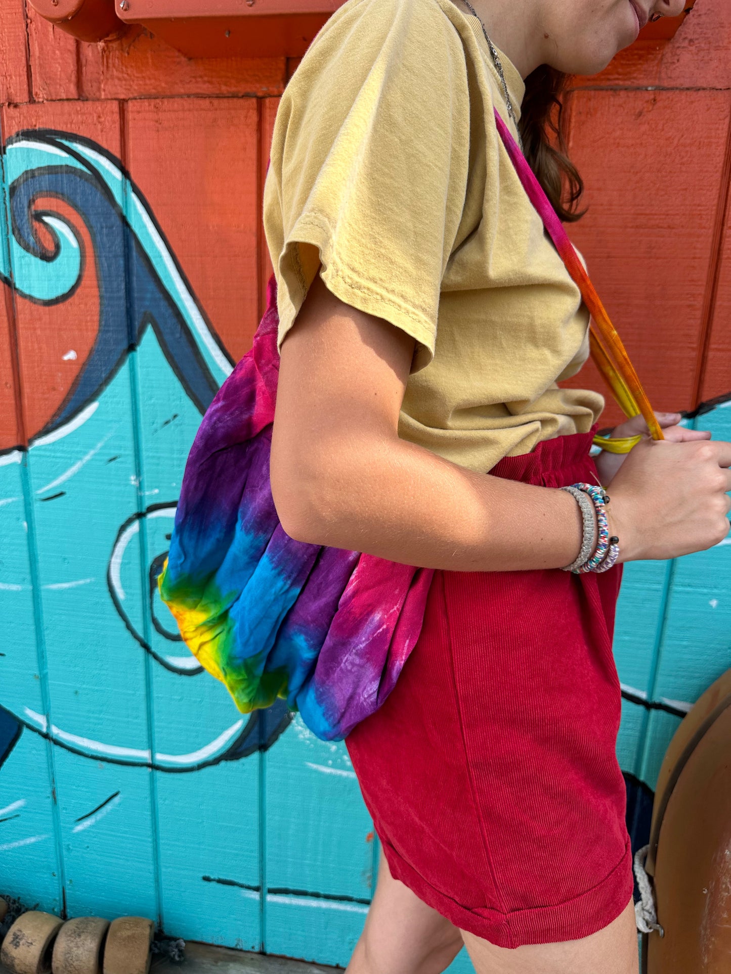 Tie Dye Beach Bag