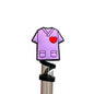 Medical Nurse Straw Topper