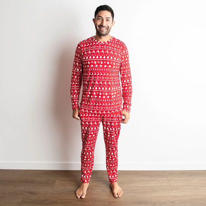 Crew Neck Bamboo Christmas Pajamas