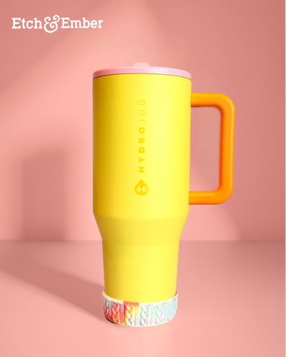 Apricot Crisp Shorty Macrame Tumbler Boot