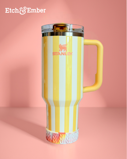 Apricot Crisp Shorty Macrame Tumbler Boot