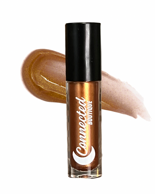 Creative - lip gloss hydrating metallic brown