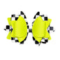 NEON CHECKERS Tumbler Bow