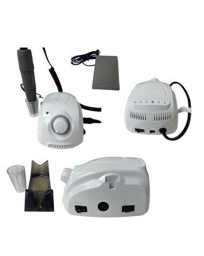 SAEYANG Marathon Champion 3 Nail Drill Machine. Original, Made in Korea. With Grey Handpiece 35000 PRM for Gel Nails, Gel Extension, Artificial Nails, Acrylic Nails. Manicure Rusa.