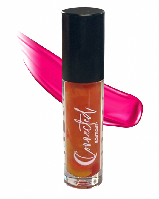 Fire - Strawberry‑Pineapple Color‑Changing Lip Stain – Long‑Wear Matte Tint