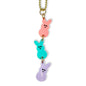 Pastel Peeps Bunnies Charm - Tumbler Handle Charm