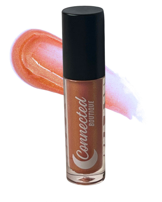 Fairytale -Orange to Pink Shift Duochrome Hydrating Lip Gloss – High Shine
