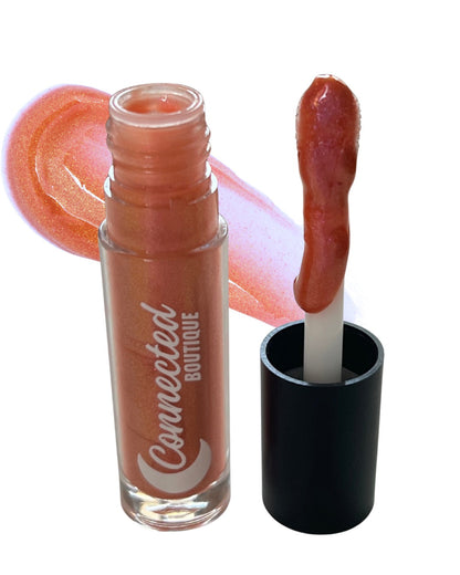 Fairytale -Orange to Pink Shift Duochrome Hydrating Lip Gloss – High Shine