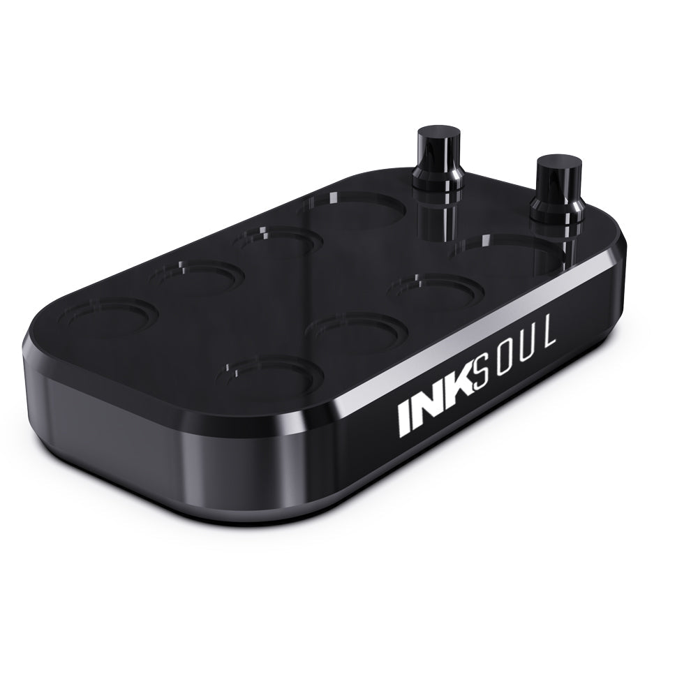 INKSOUL® TATTOO INK CUP MIXER 8 sites Aluminum alloy frame