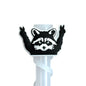 Trash Panda Raccoon Straw Topper