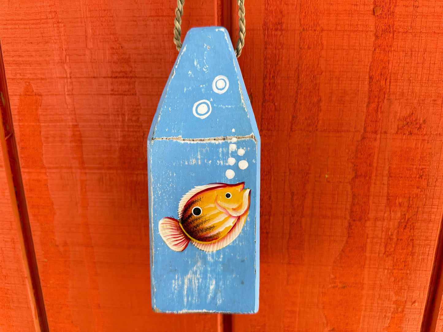 Small Wooden Buoy- 3 Colors