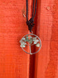 Tree of Life Gemstone Necklace