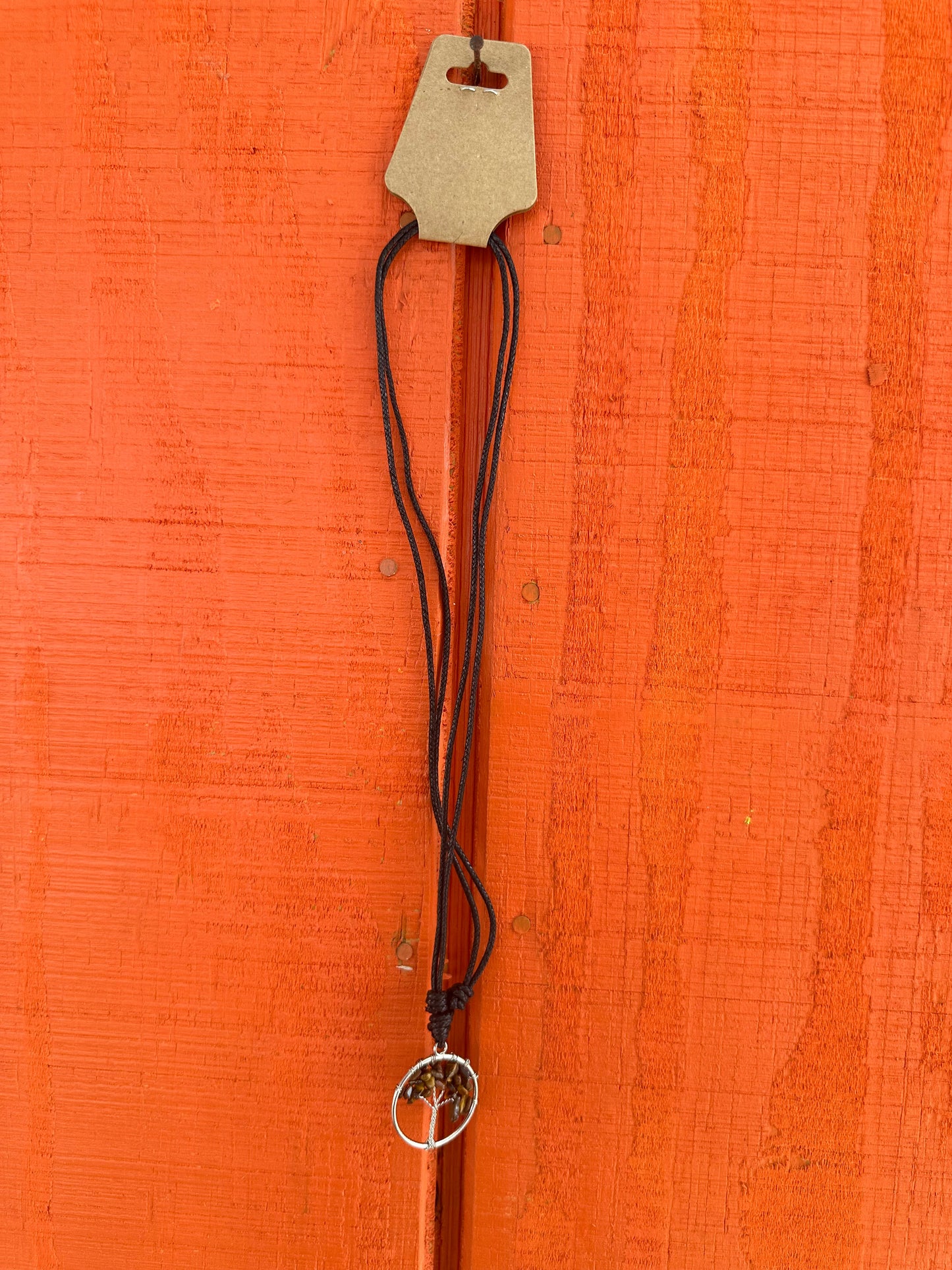 Tree of Life Gemstone Necklace