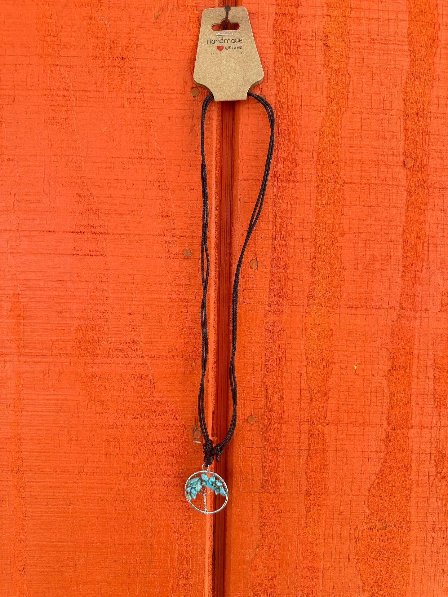 Tree of Life Gemstone Necklace