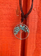 Tree of Life Gemstone Necklace