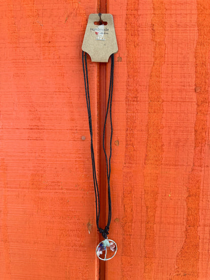 Tree of Life Gemstone Necklace