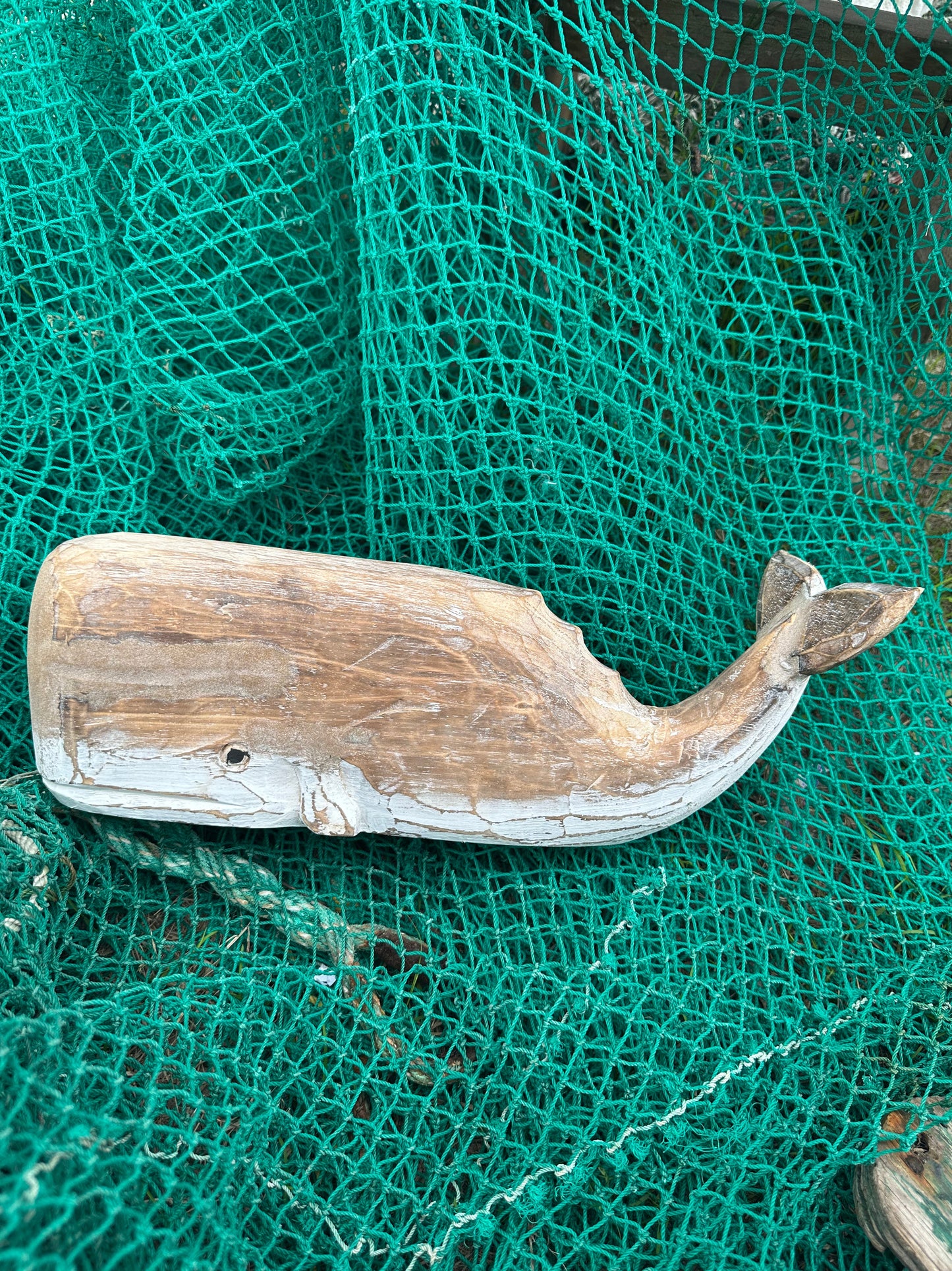 Wooden Whale Home Decor – 5 Colors Available