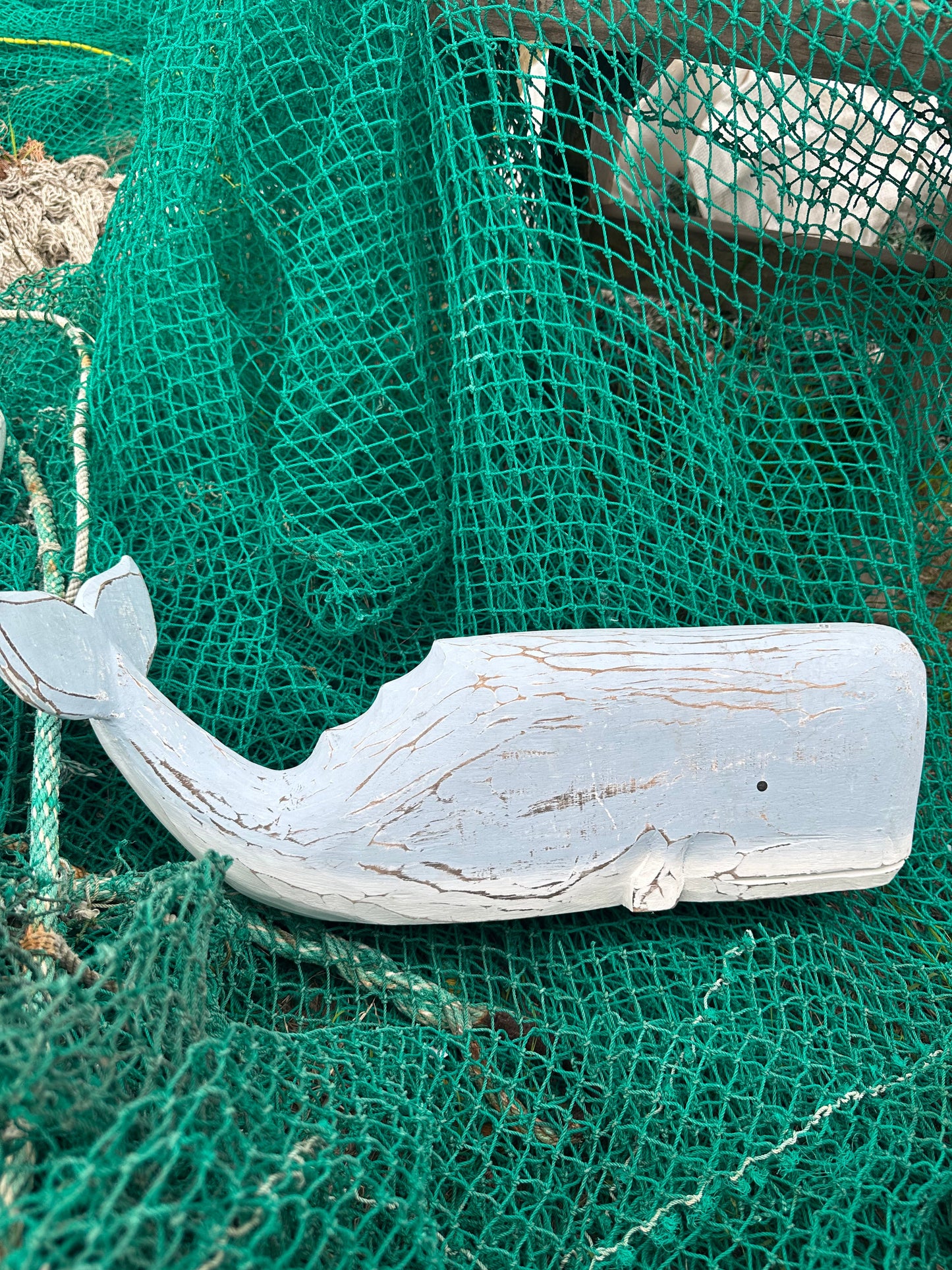 Wooden Whale Home Decor – 5 Colors Available