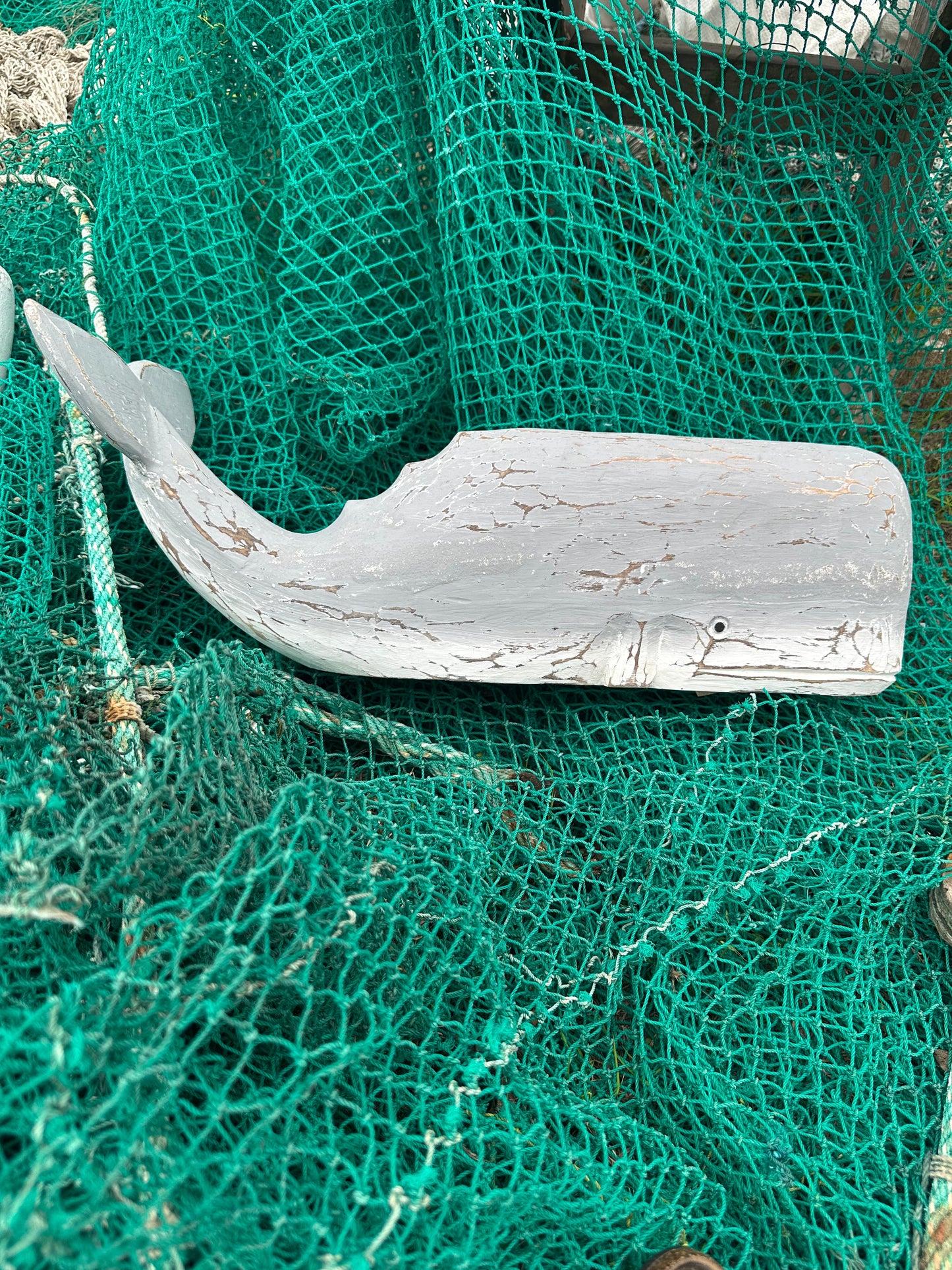 Wooden Whale Home Decor – 5 Colors Available