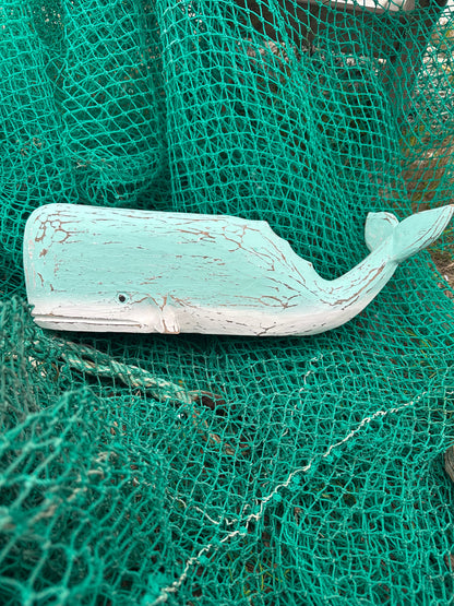 Wooden Whale Home Decor – 5 Colors Available